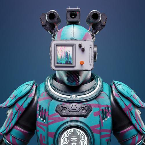 Sakuyer NFT #006 Camera Robot